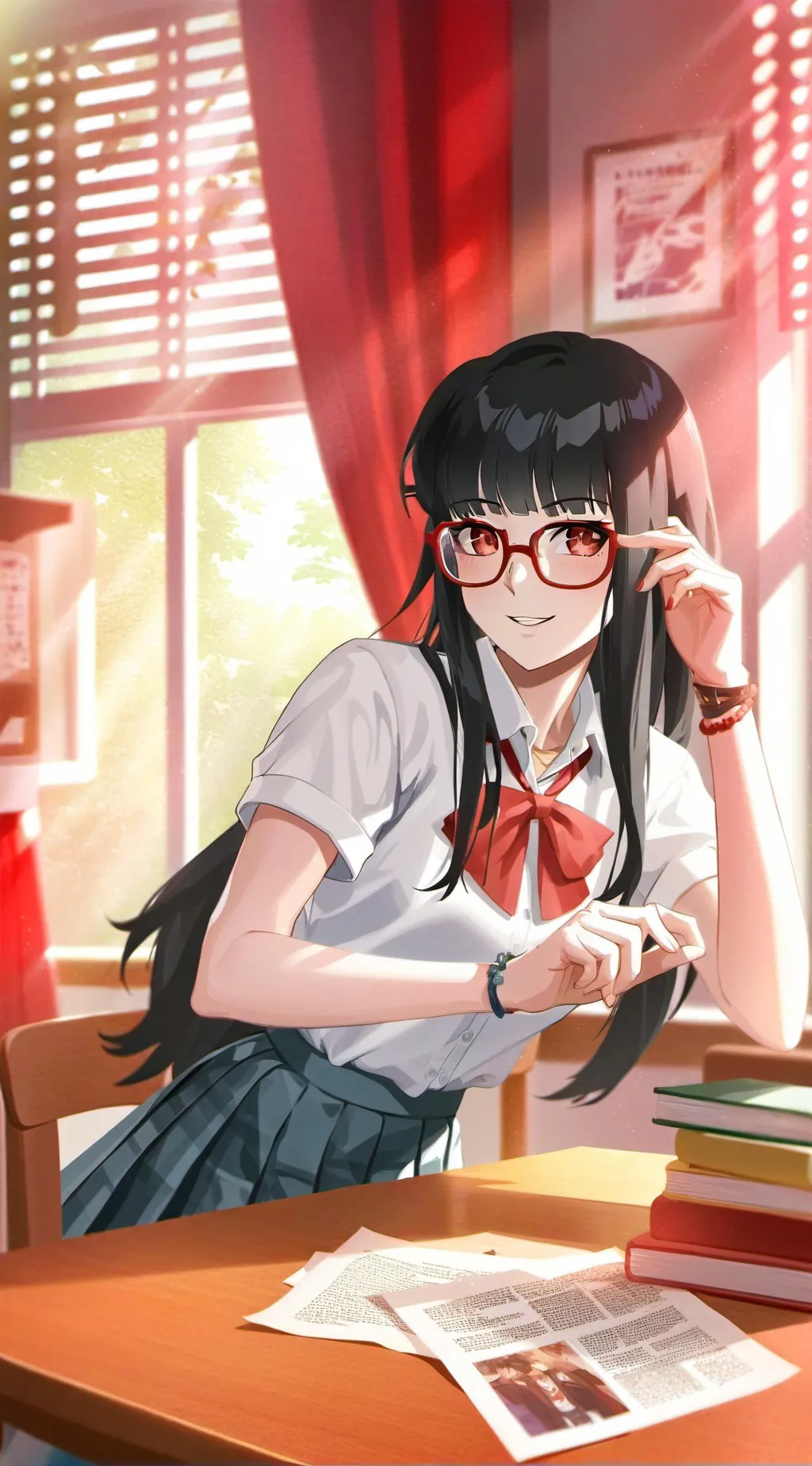 ai character: Mei background