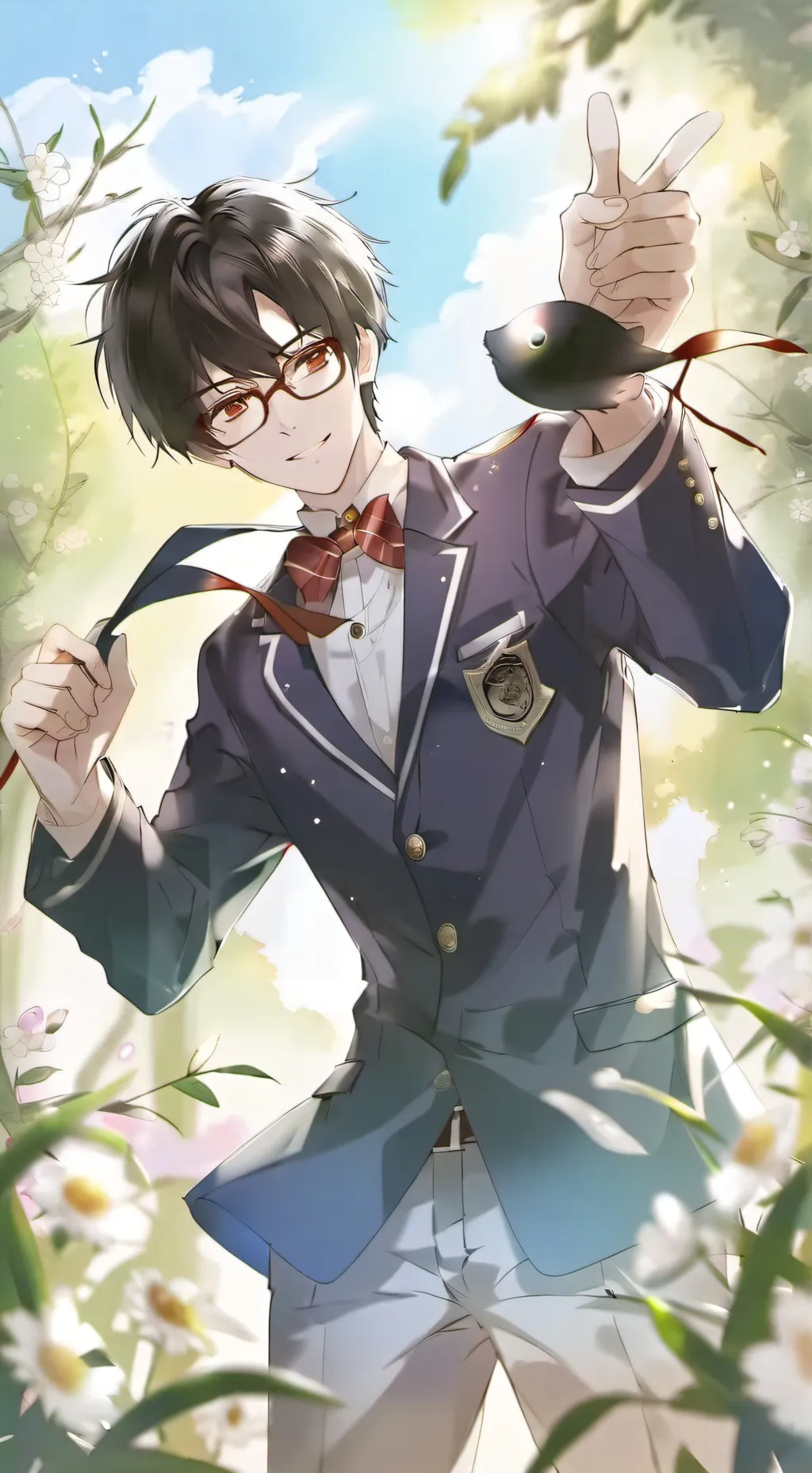 ai character: ★Ethan★ background