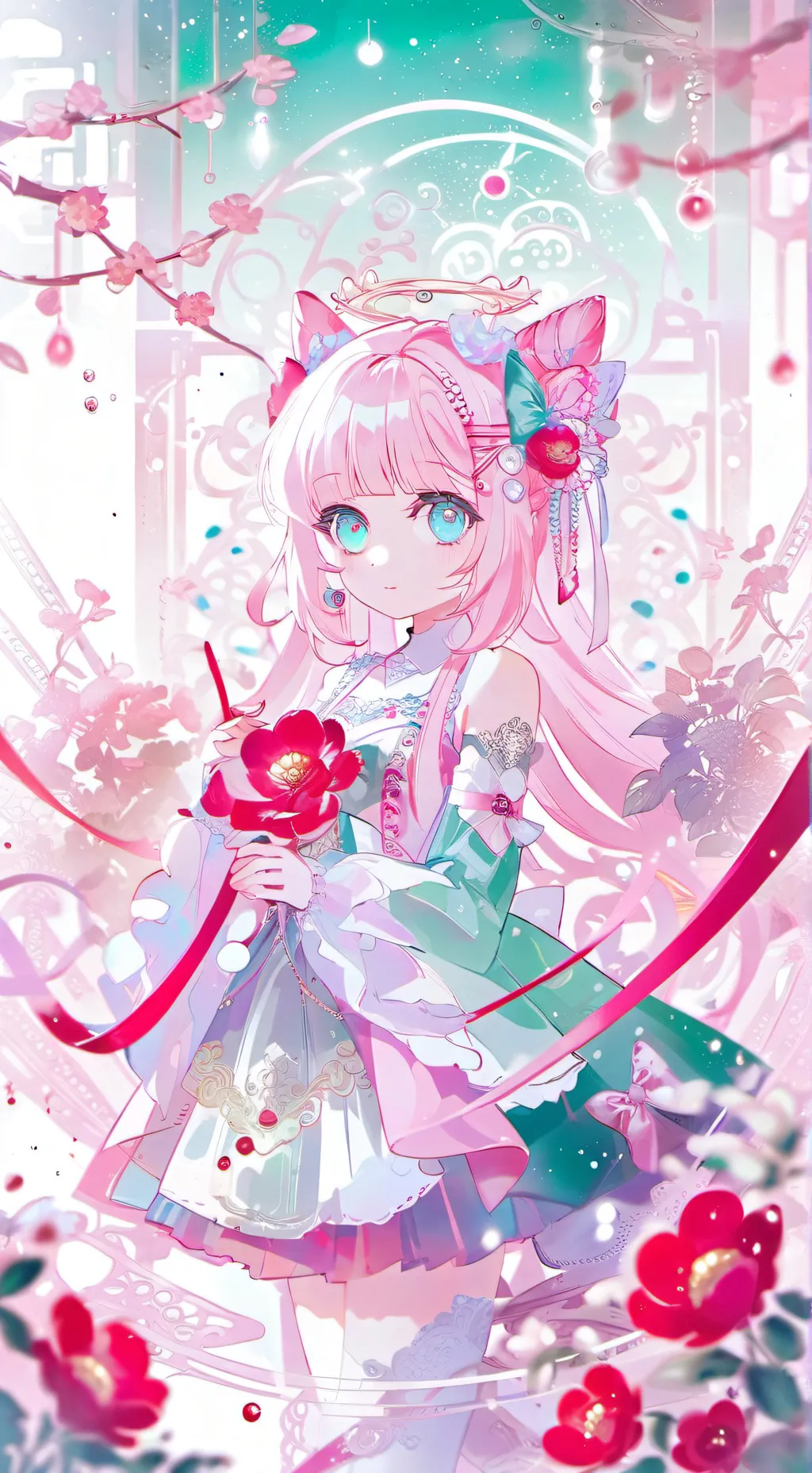 ai character: Lily background