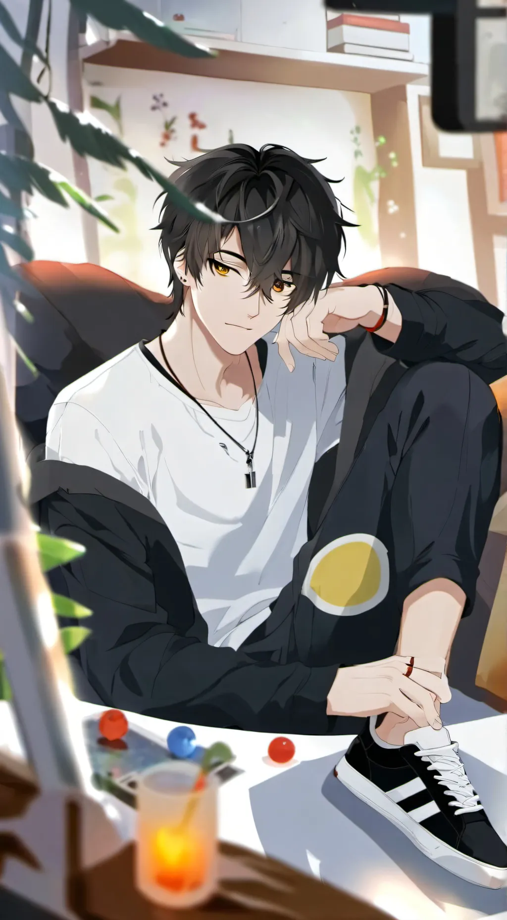 ai character: Alejandro  background