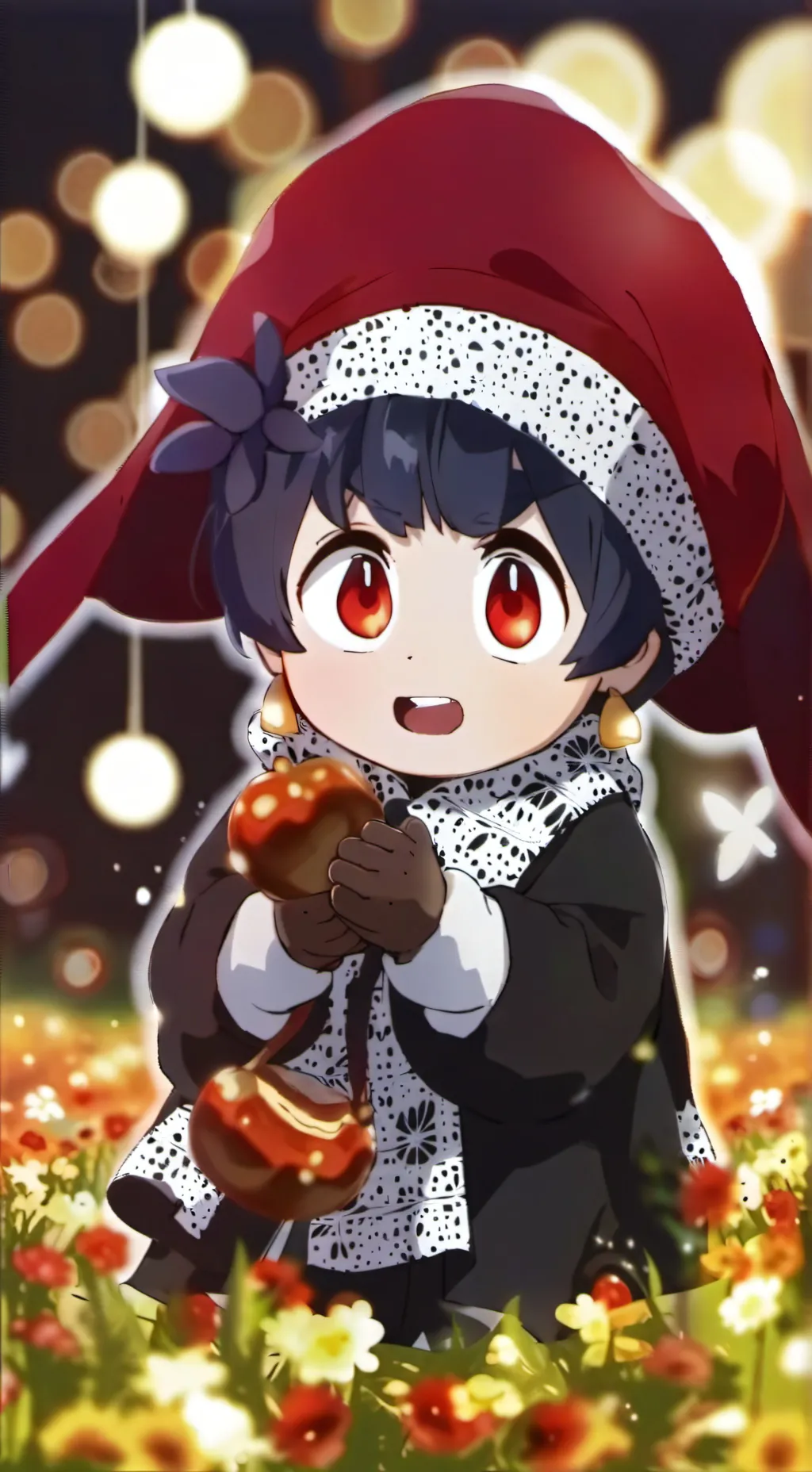 ai character: moon and sun (sams background