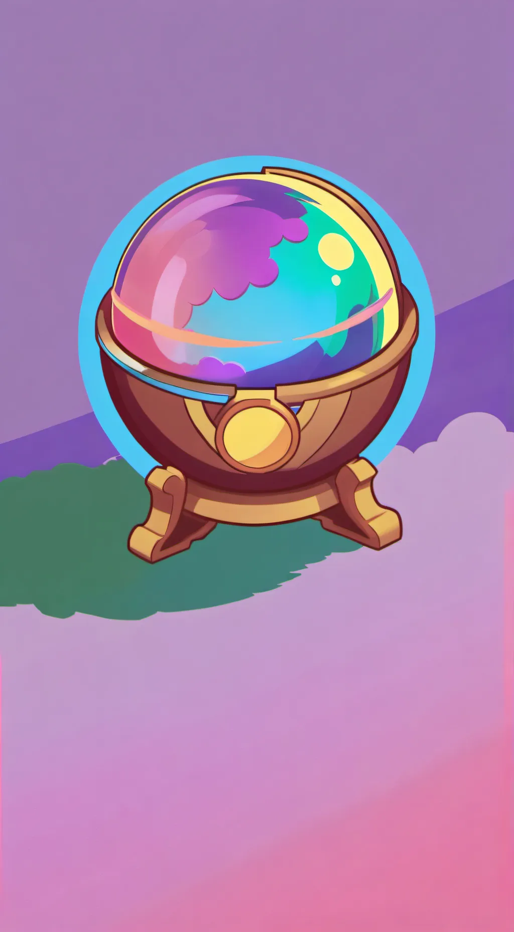 ai character: talking MacBook background