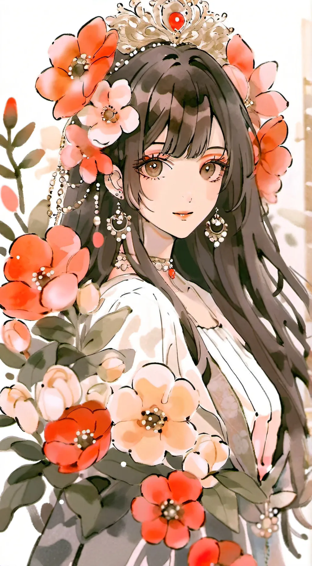 ai character: Mariana background