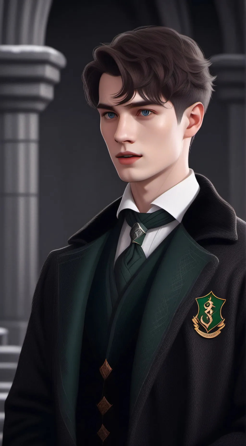 ai character: Tom Riddle background