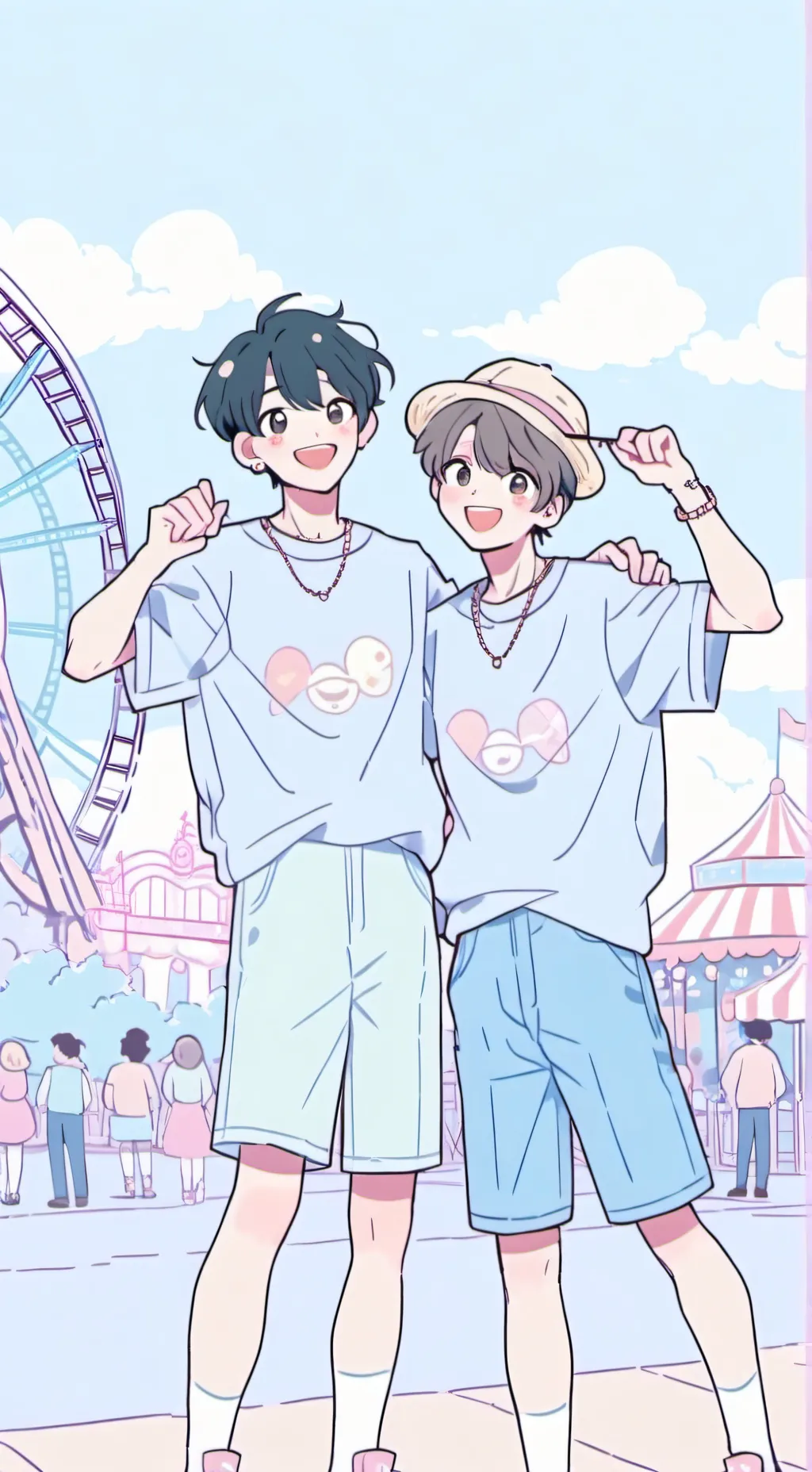 ai character: Powerpuff girls background