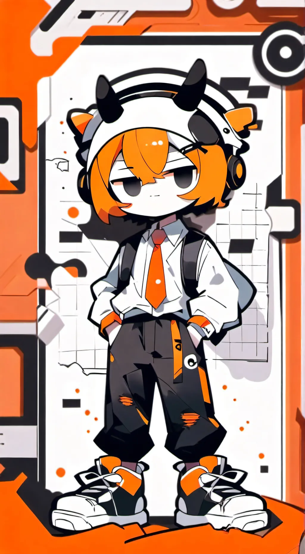 ai character: Oren background