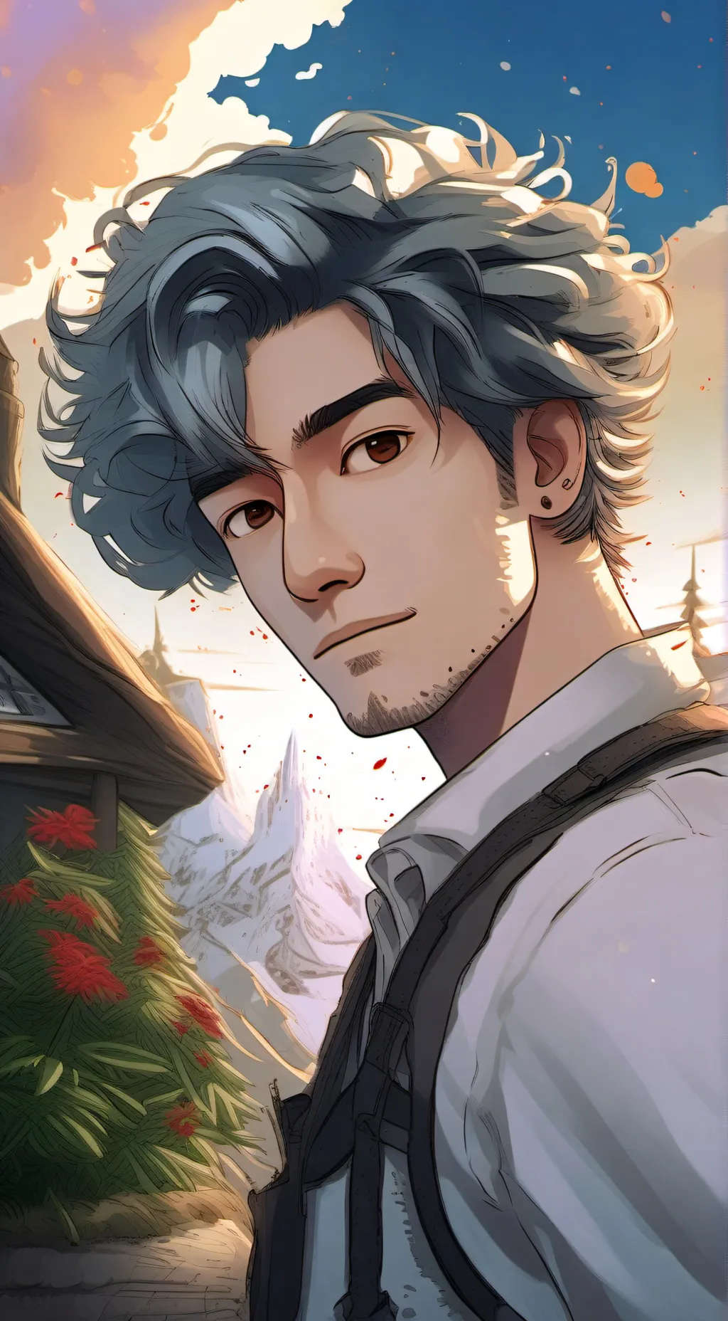 ai character: Rufus  background