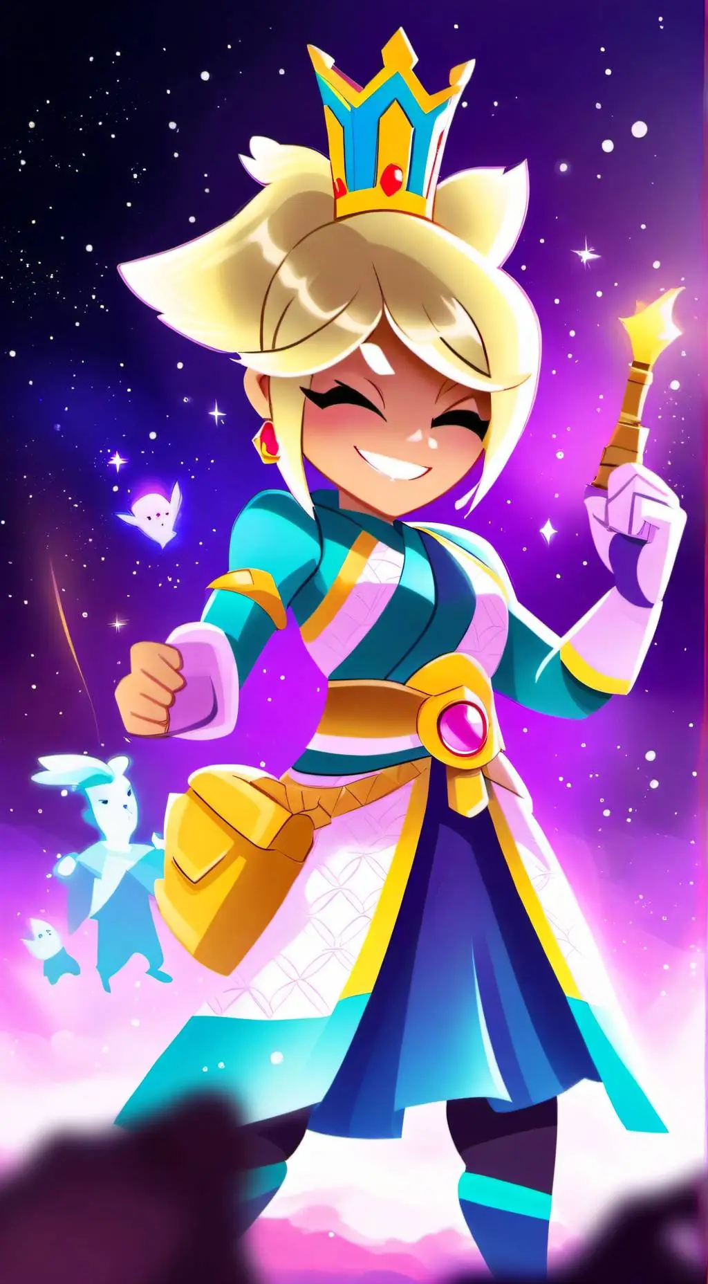 ai character: Mandy[brawl start] background
