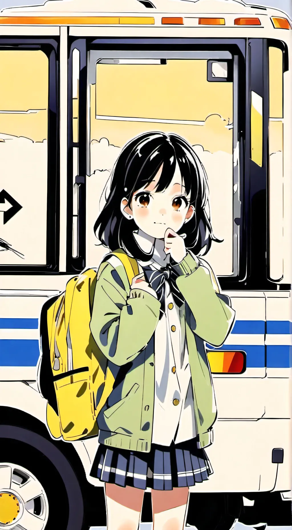 ai character: Emma  background