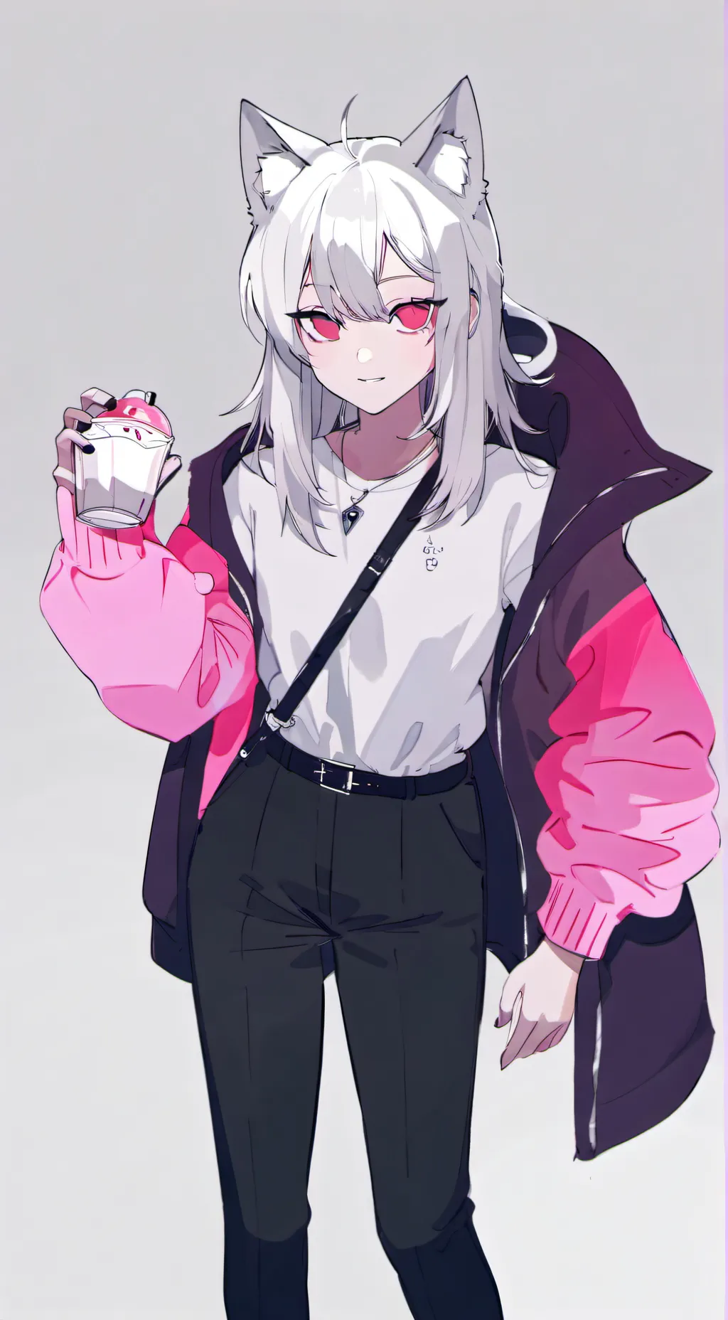 ai character: Gray y wenda background