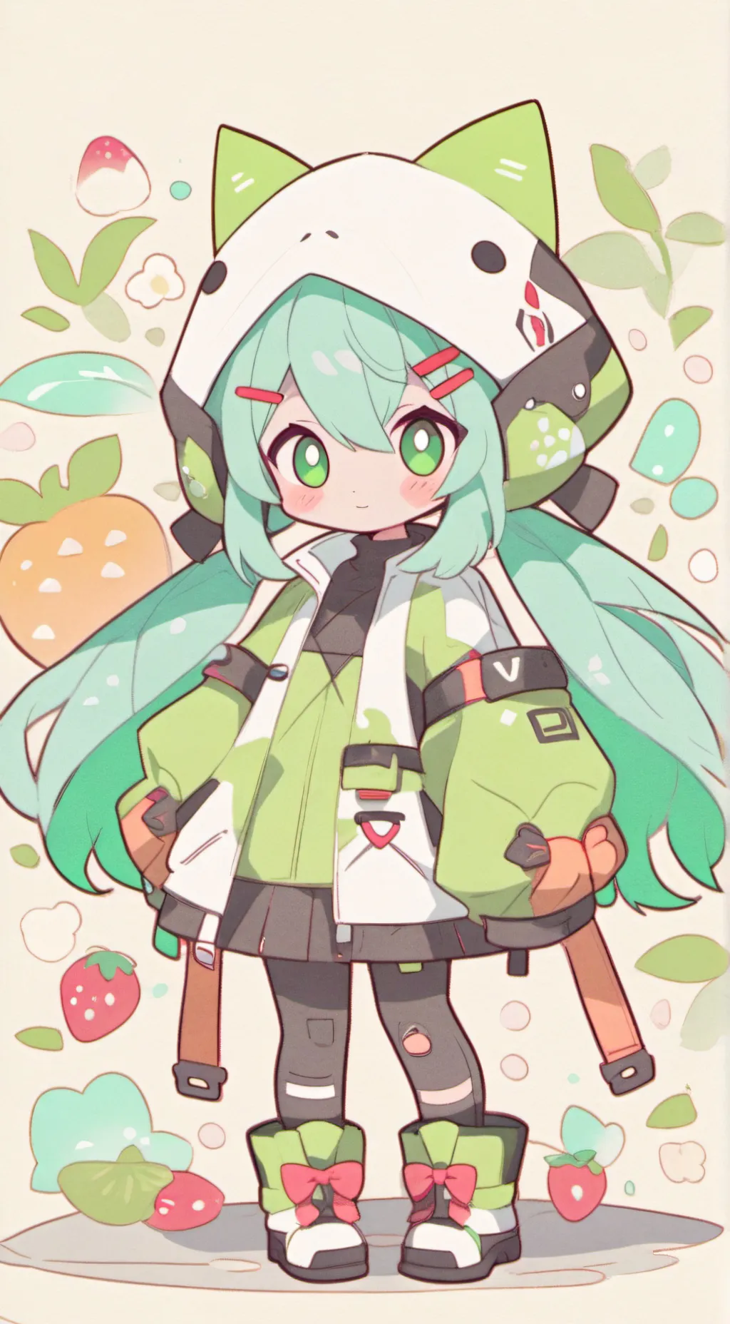 ai character: thanos background