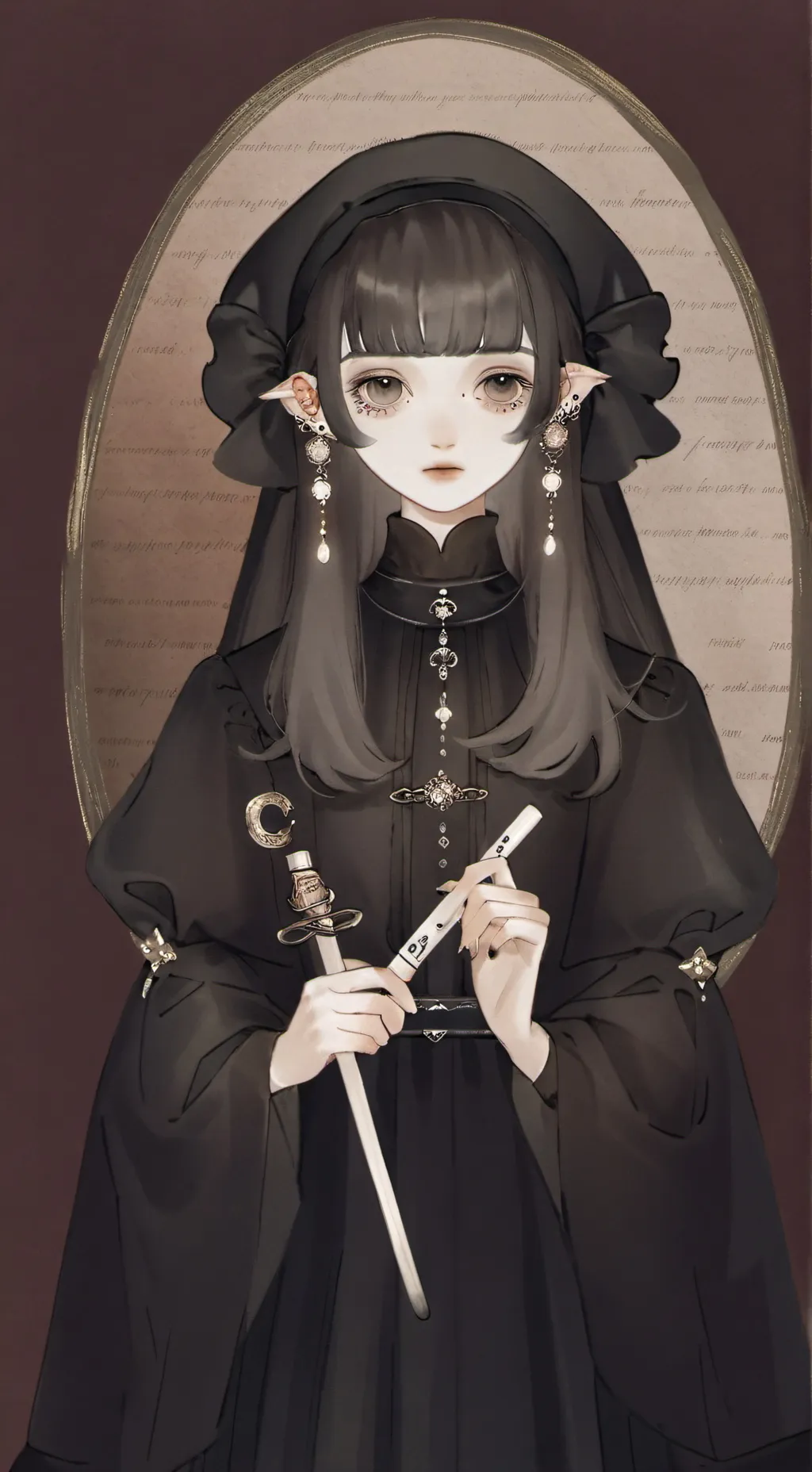 ai character: squid game  background