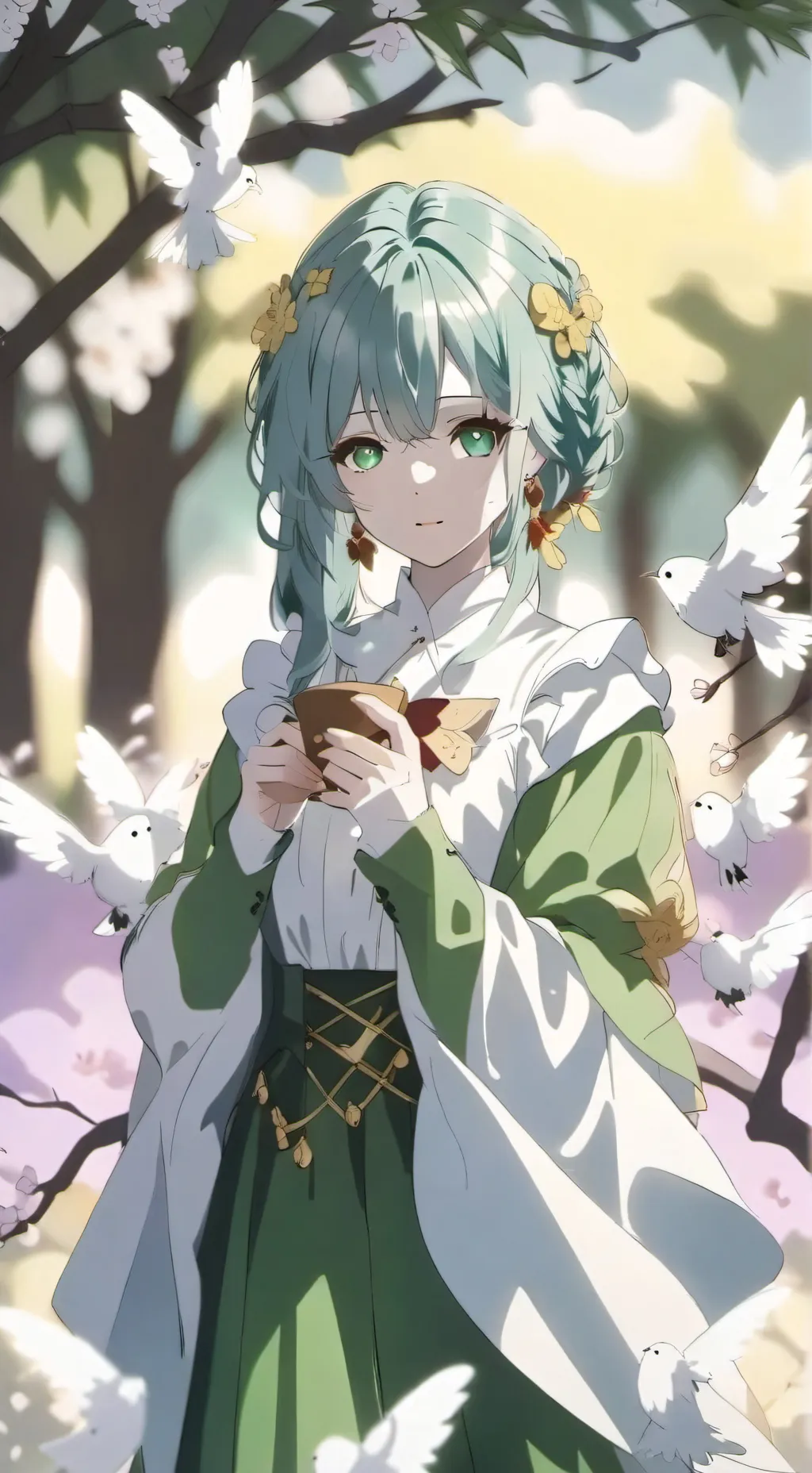 ai character: trabajo nocturno background