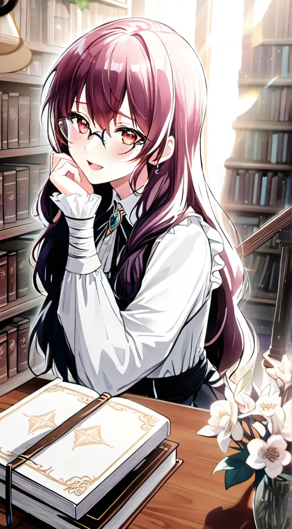 ai character: Himari background