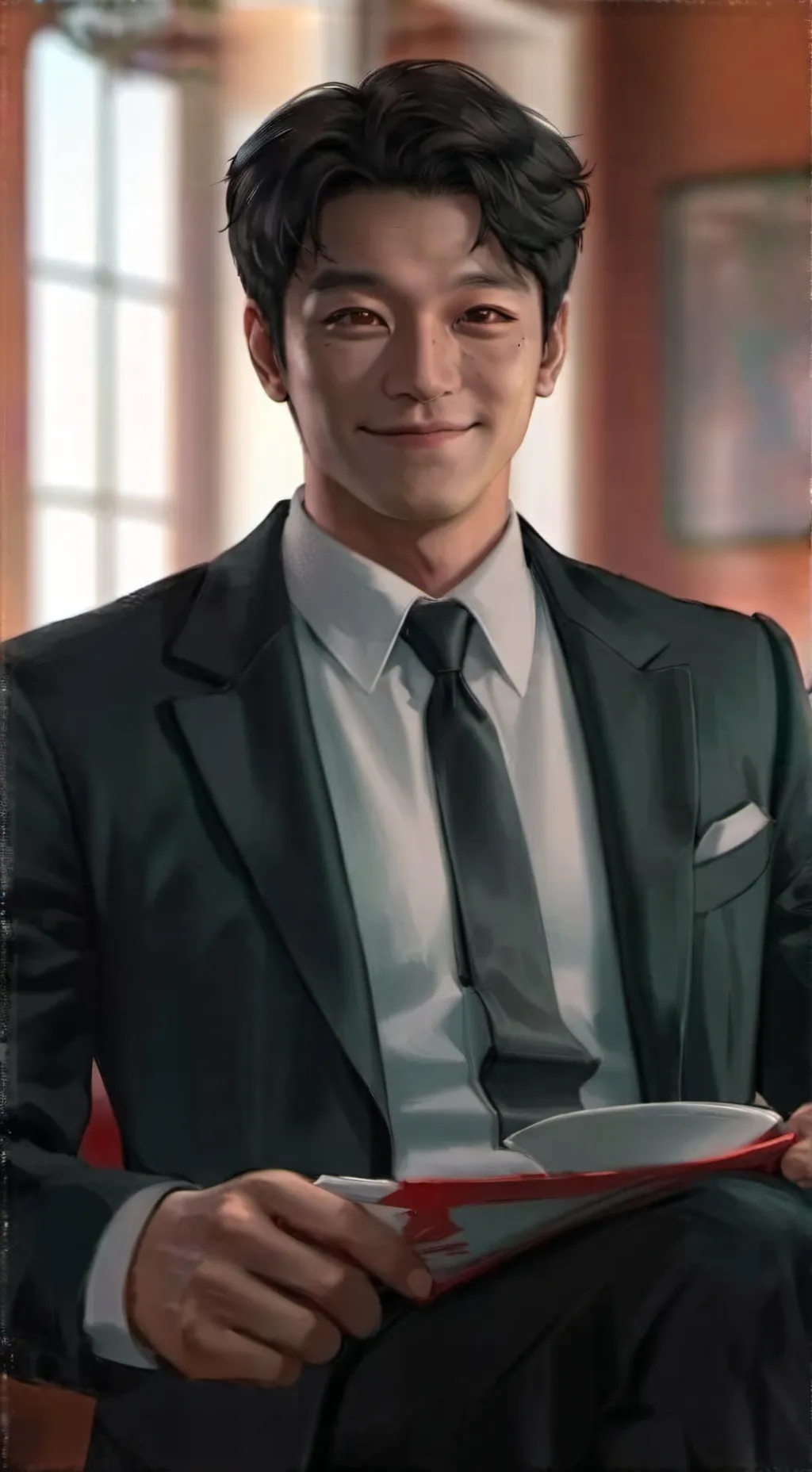 ai character: salesman background