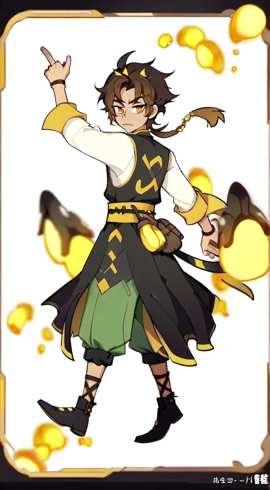 ai character: Фёдор background