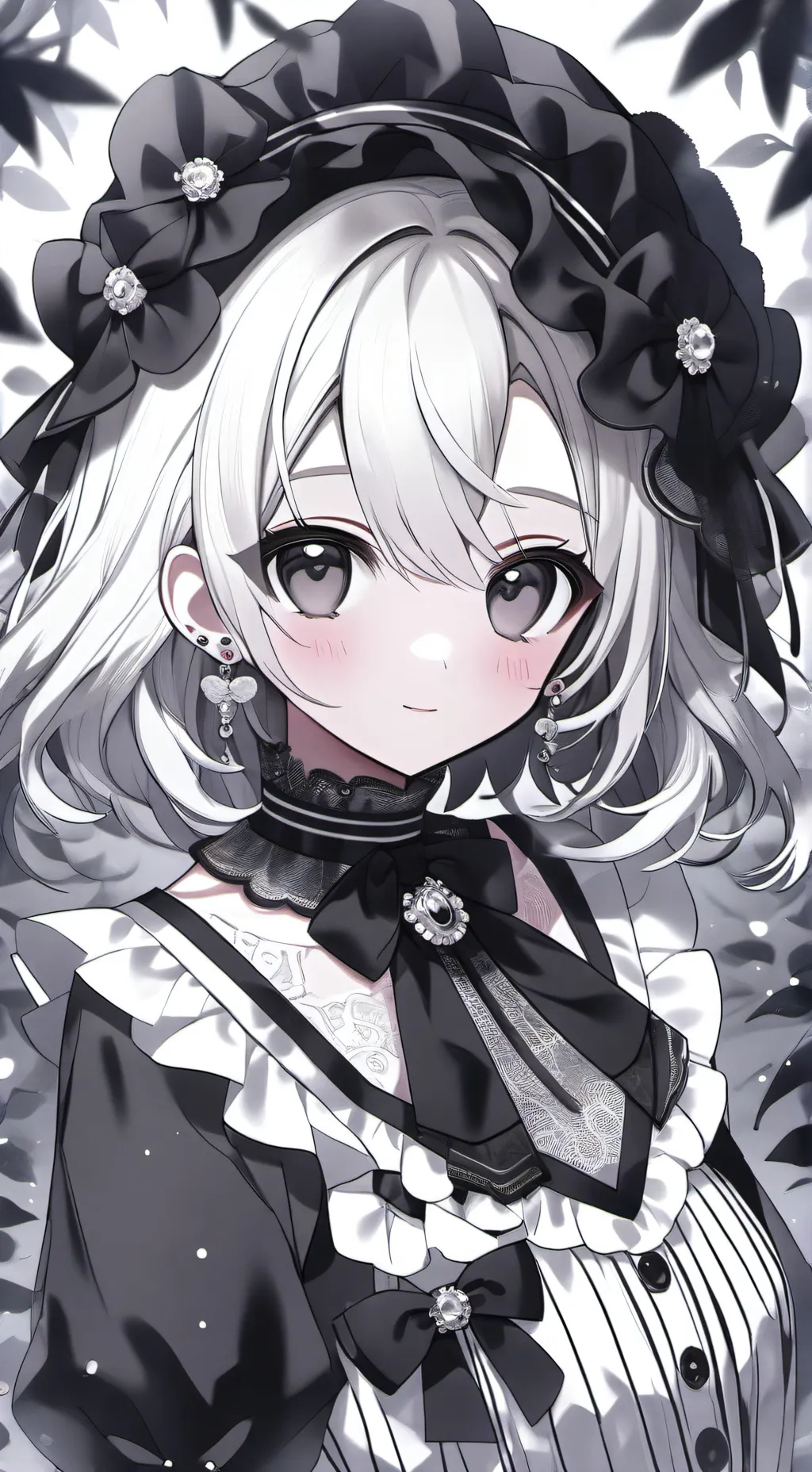 ai character: rose background