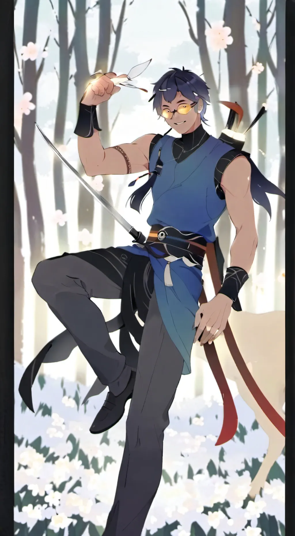 ai character: Mha! background