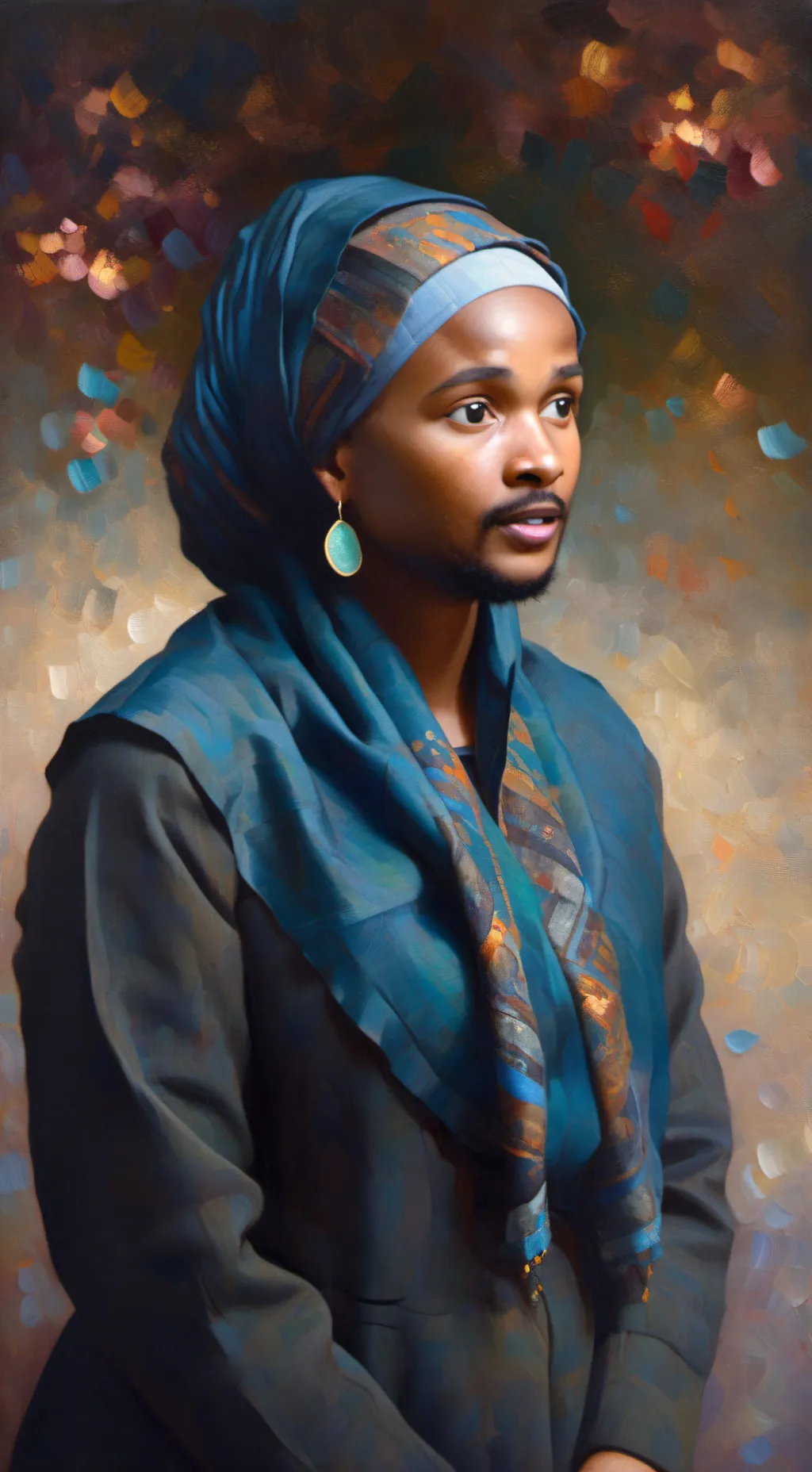 ai character: Caseoh background