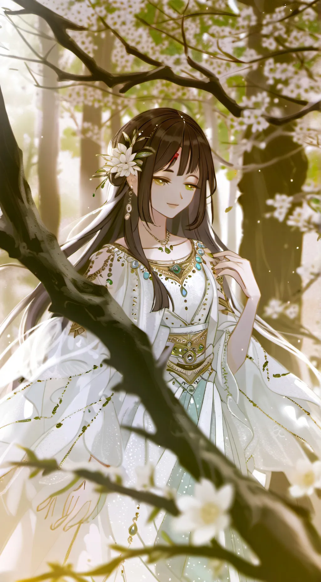 ai character: Luna  background