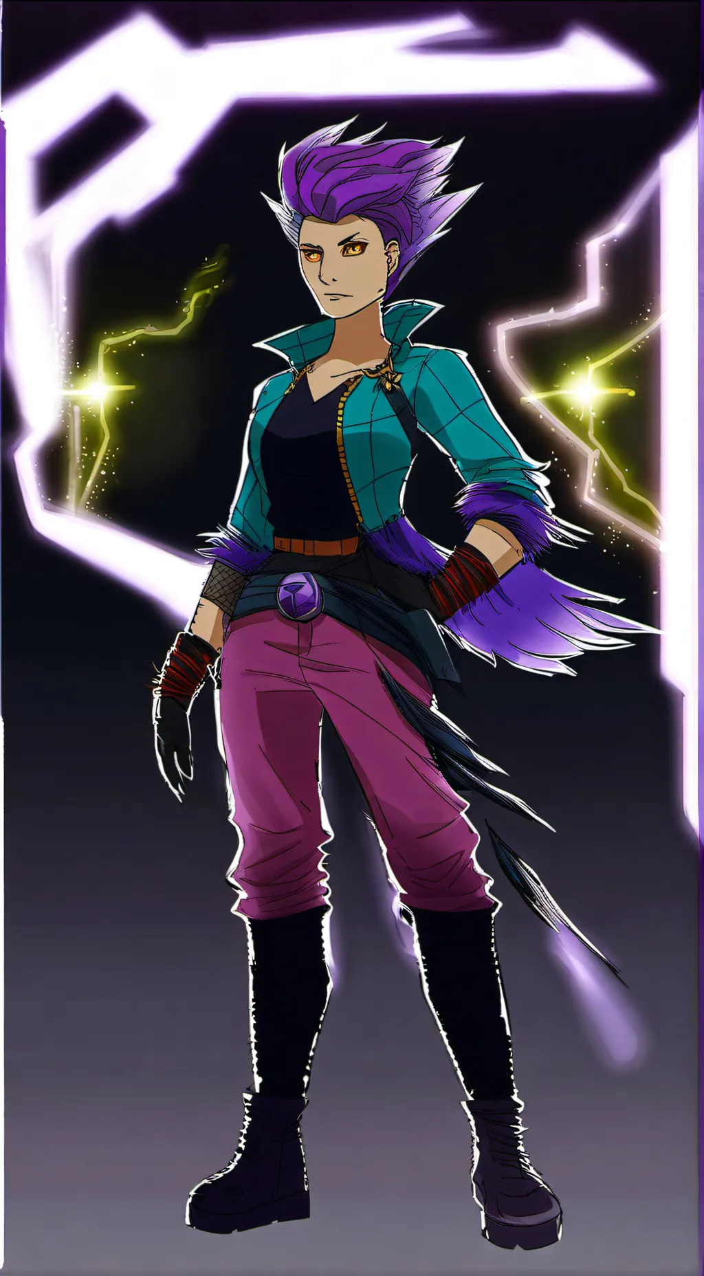 ai character: Nicole  background