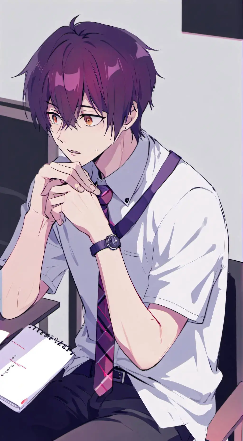 ai character: MHA te odia background