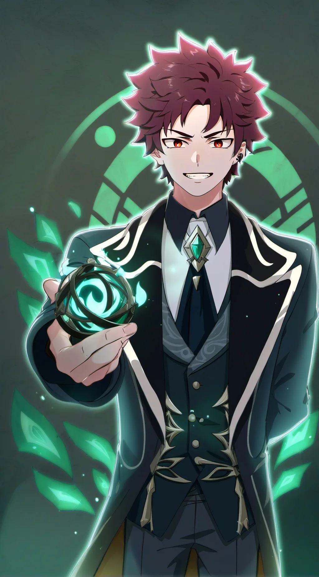 ai character: Эрик background