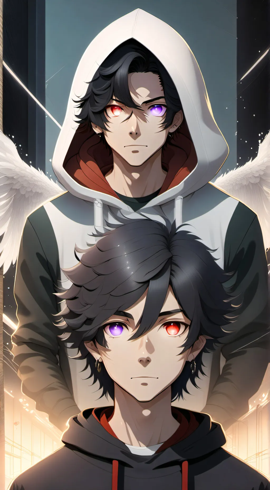 ai character: Dawn background