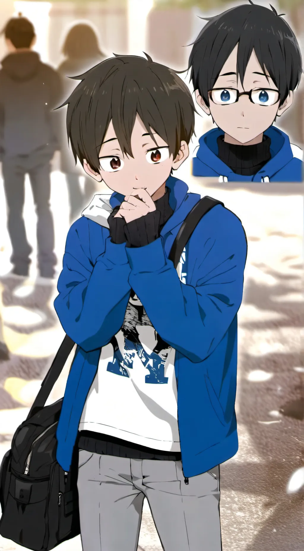 ai character: Caleb (Español) background