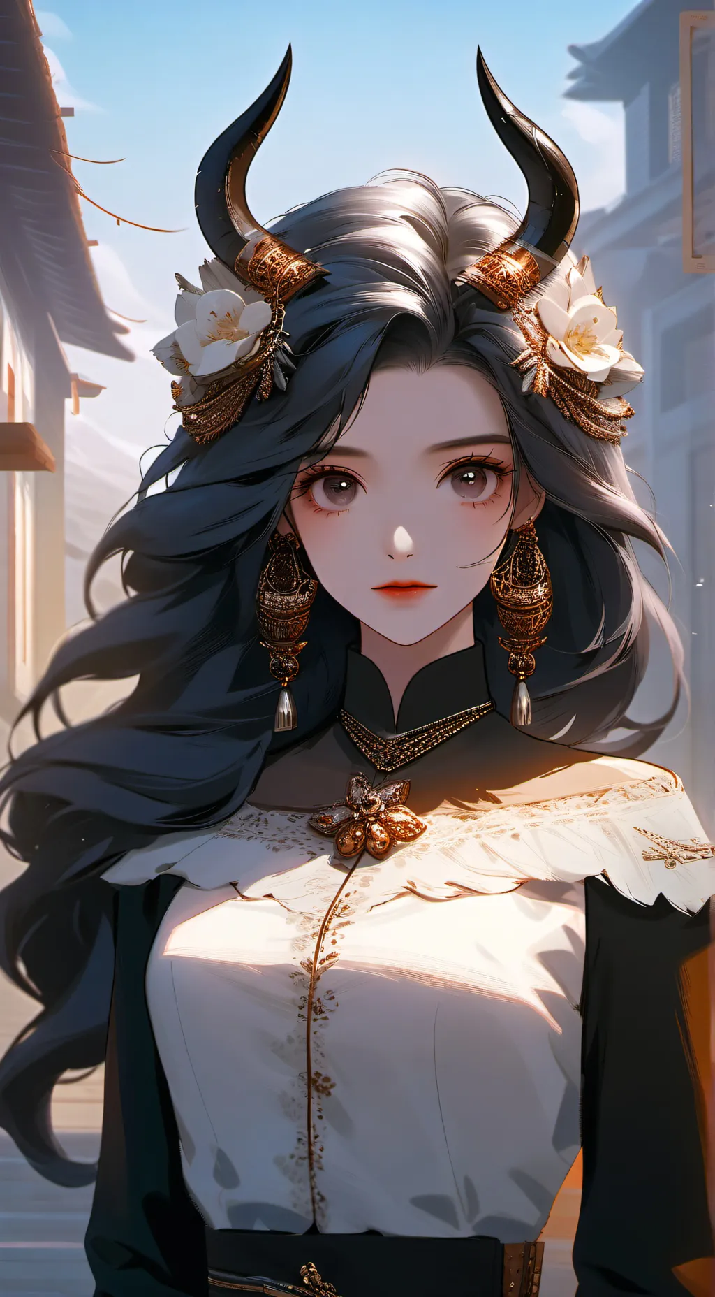 ai character: Ariela  background