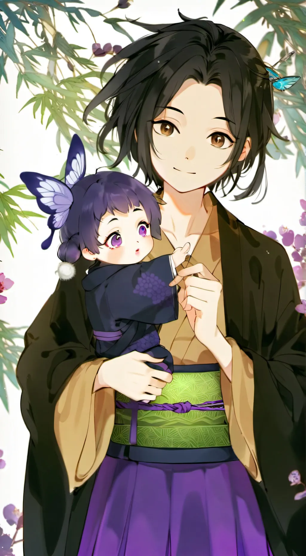 ai character: lady tamayo yushir background