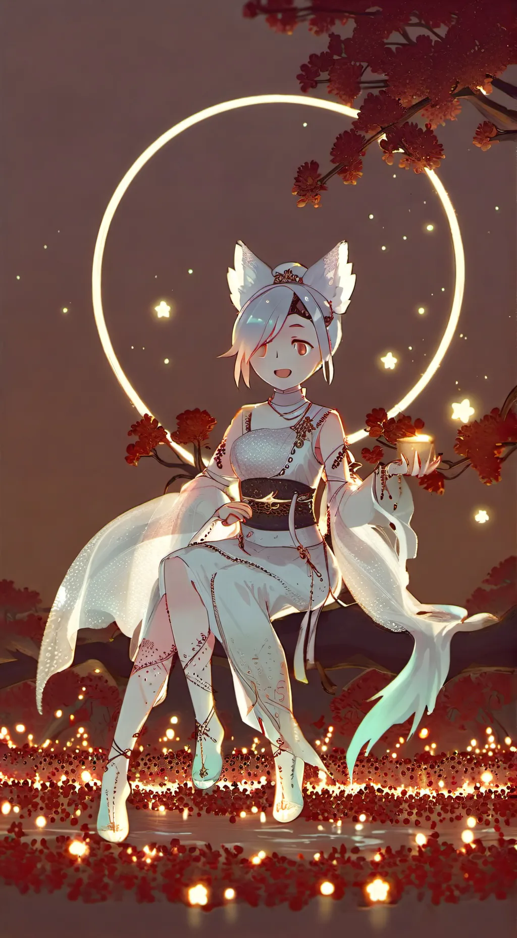 ai character: 🌙-Moonberry  !!-🍓 background