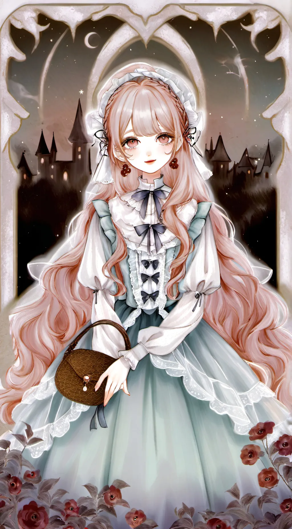 ai character: Mha /\_/\?  background