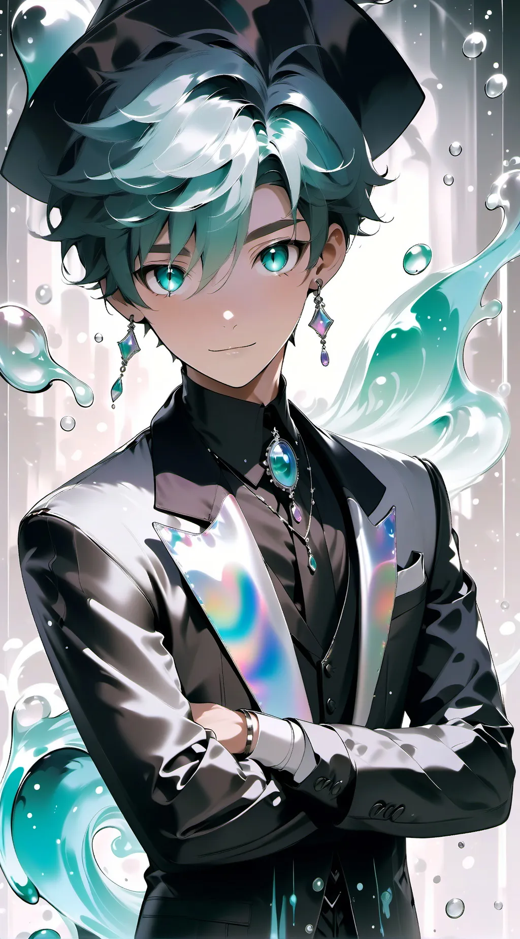 ai character: Damien background