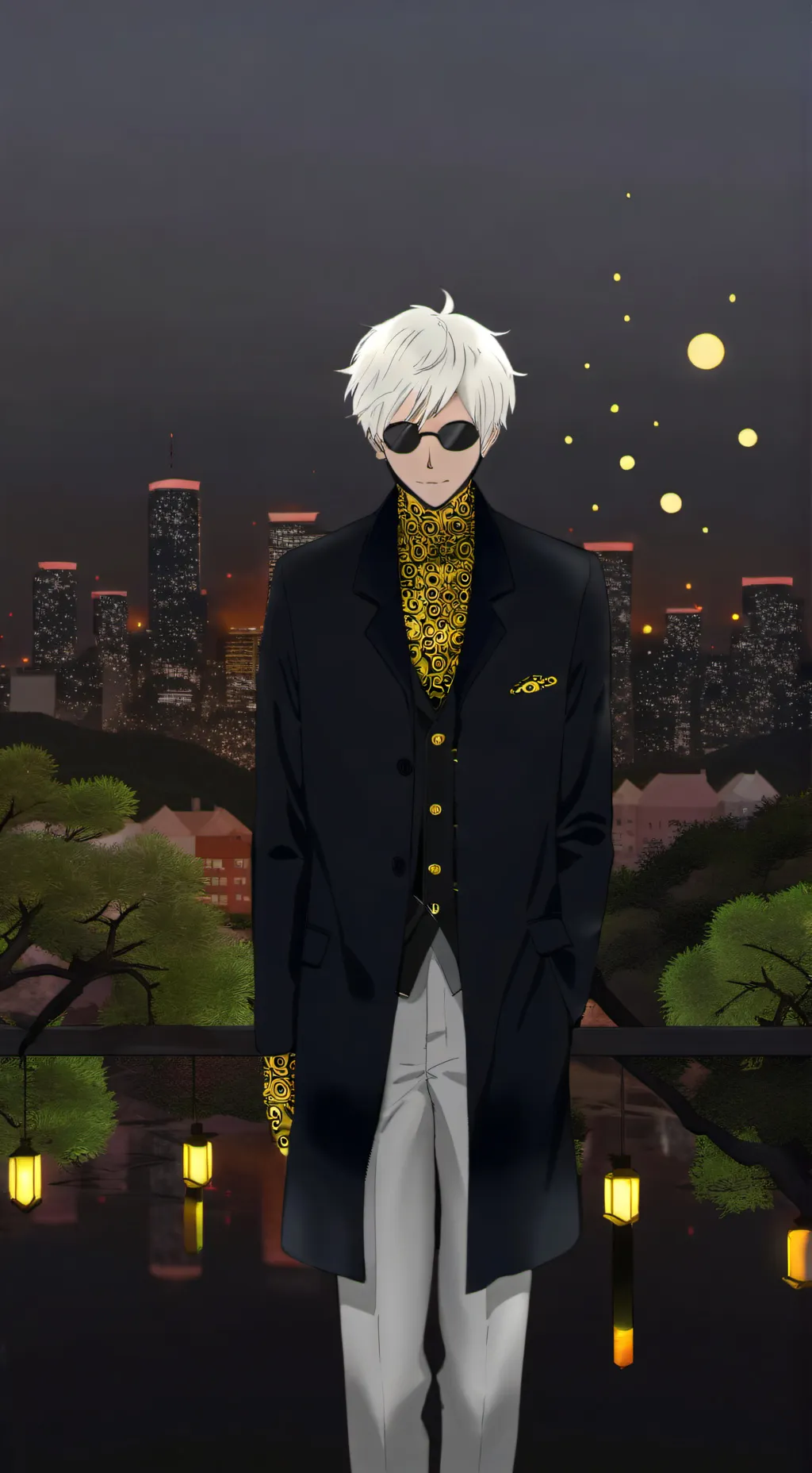 ai character: gojo background