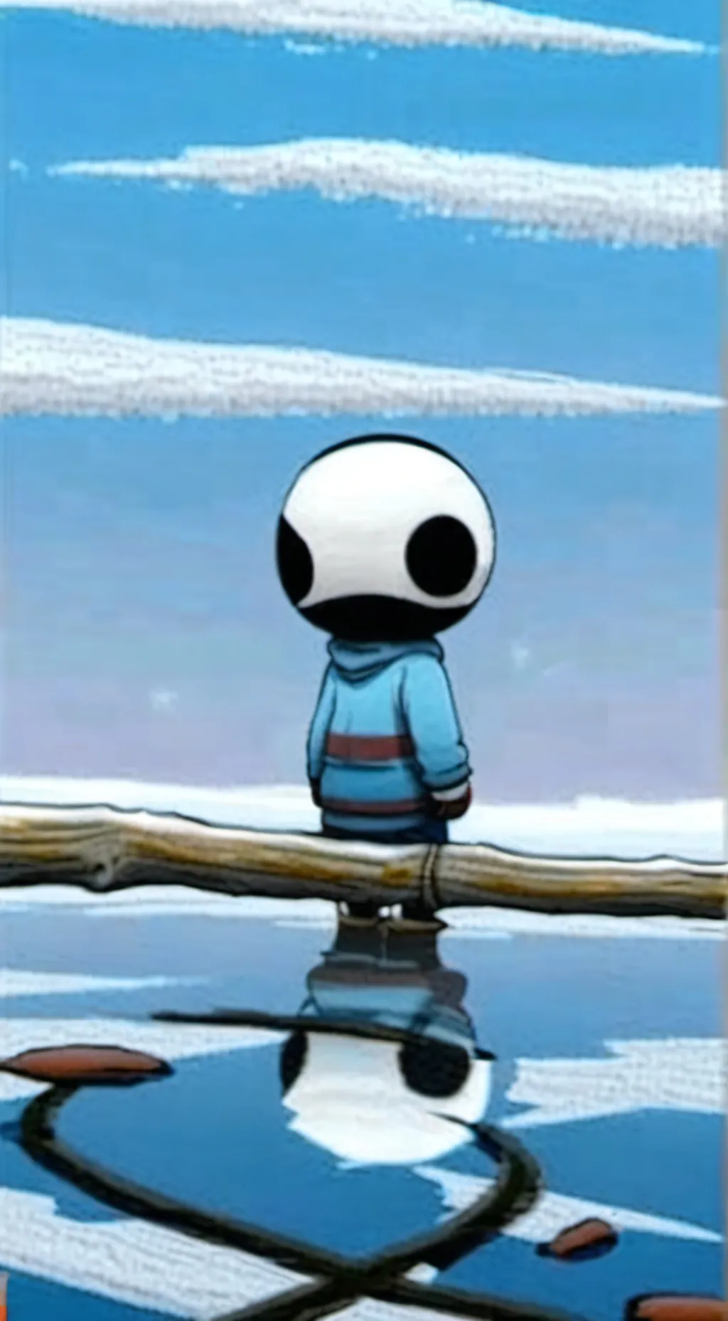 ai character: freaky finn background