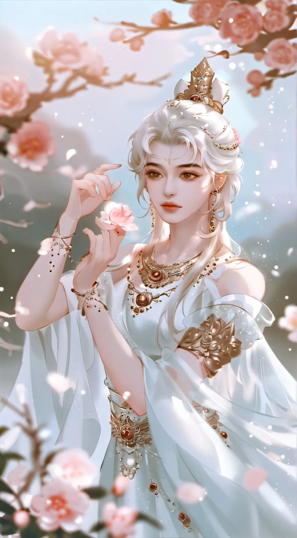 ai character: aprodite  background