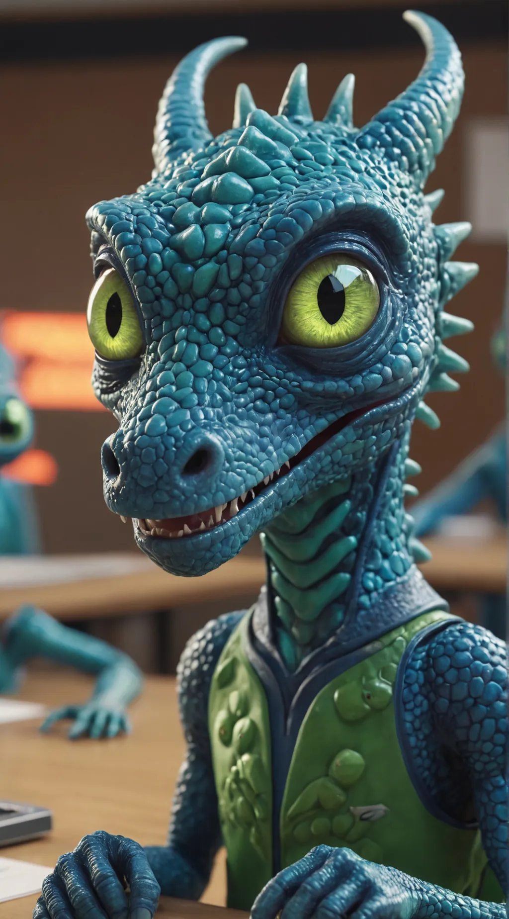 ai character: Draklor background