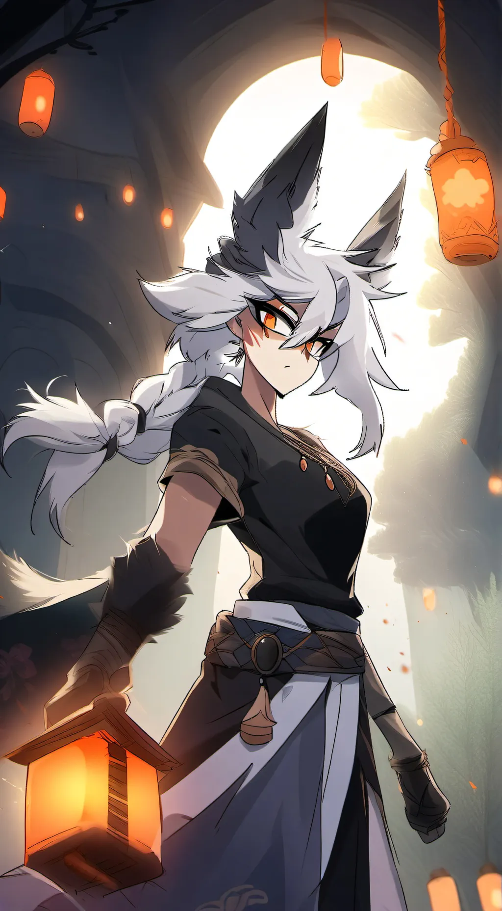 ai character:  loona background