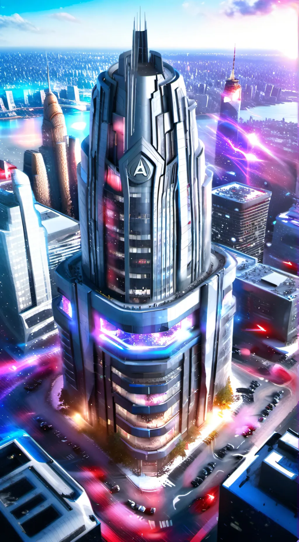 ai character: Avengers talkie 12 background