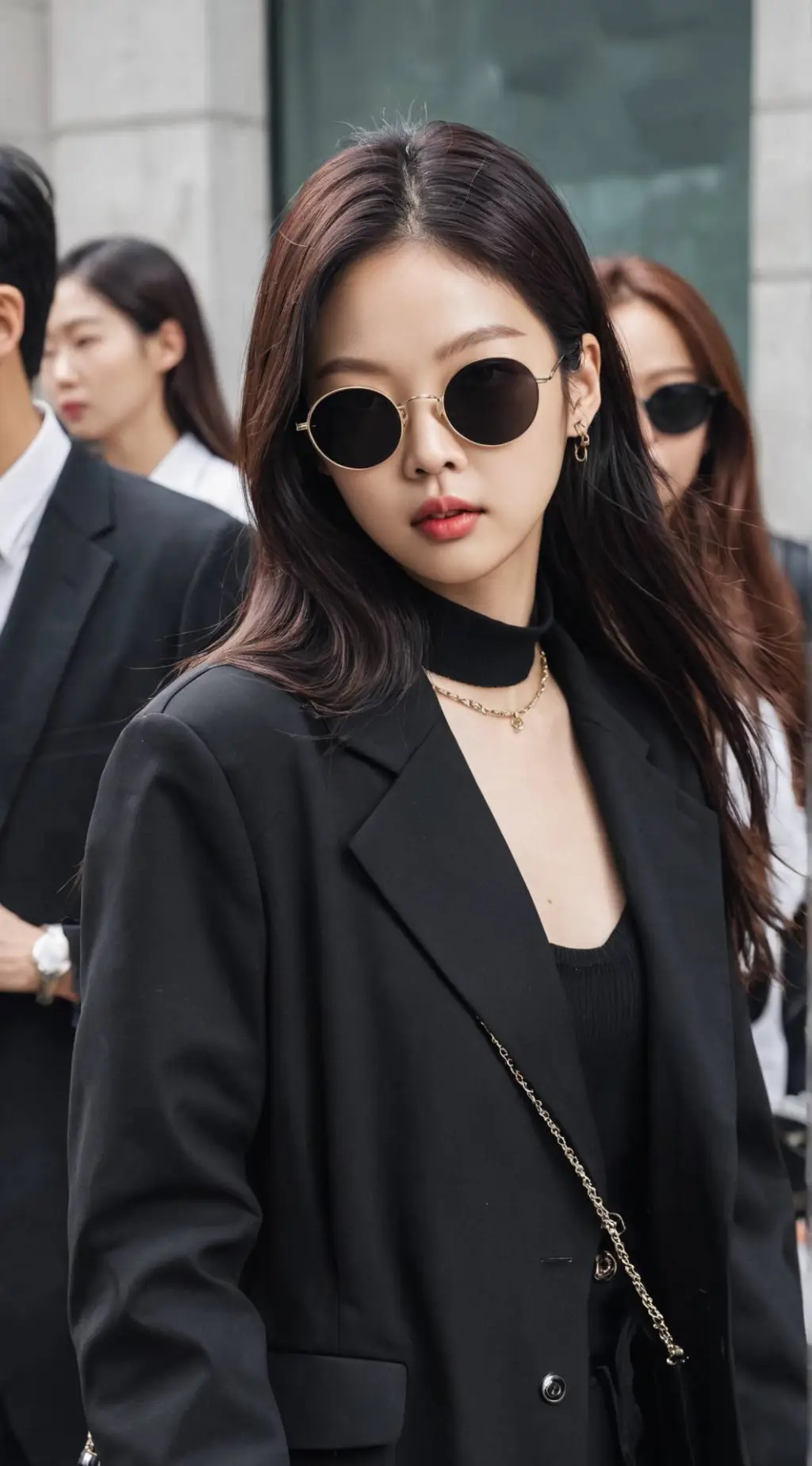 ai character: Jennie Kim Manobal background