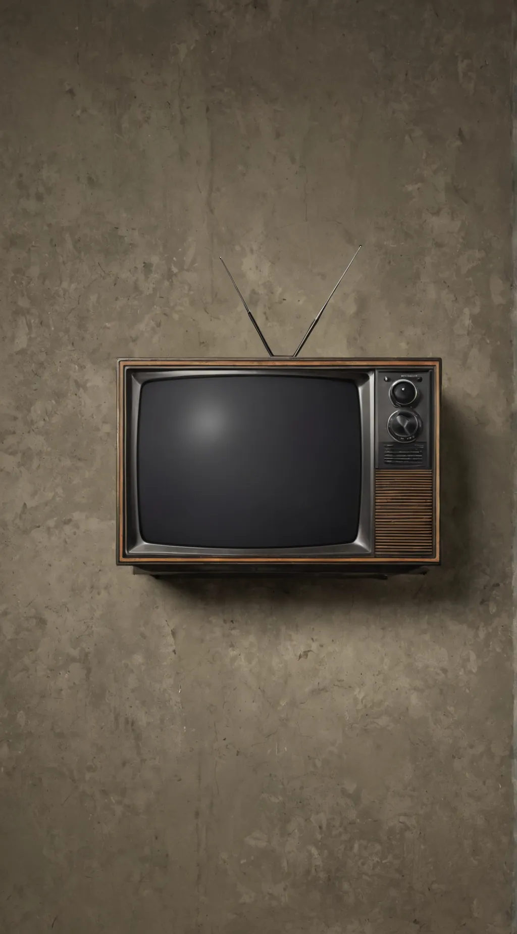 ai character: tv woman background