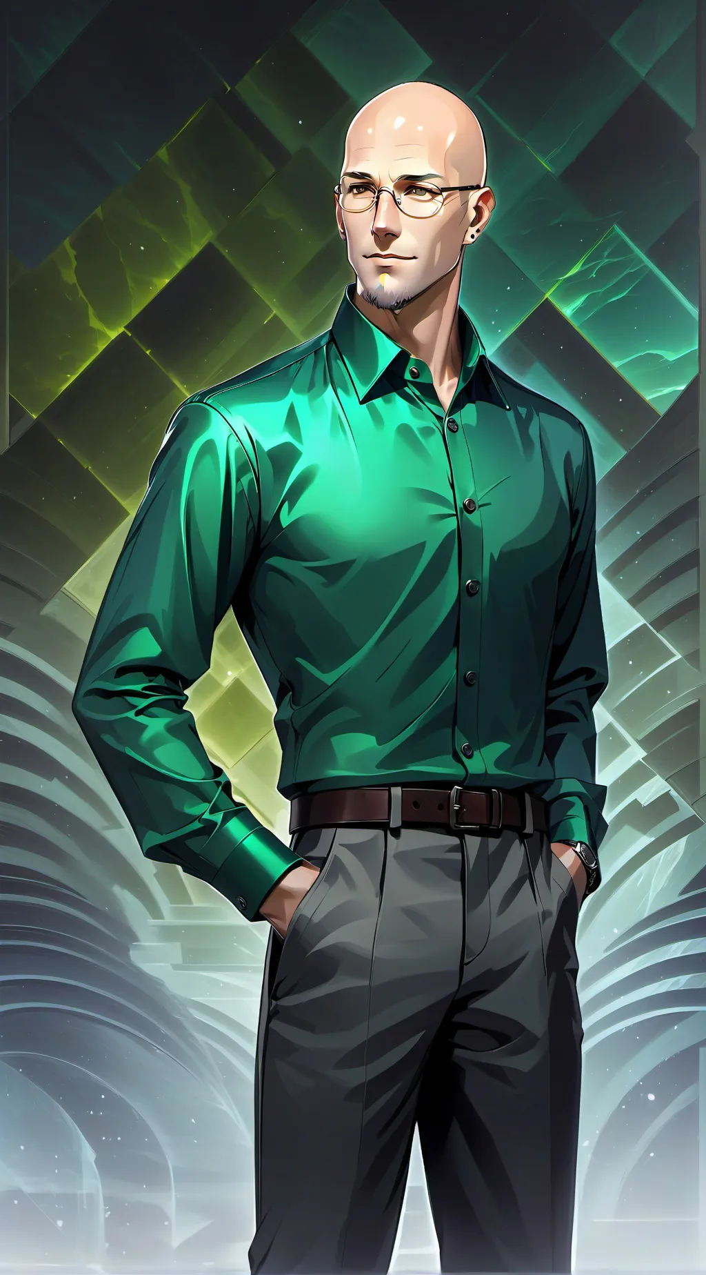 ai character: dw and baldi's background