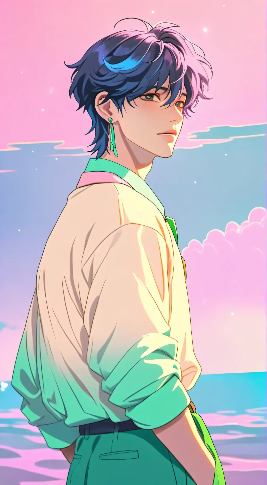 ai character: Odie background