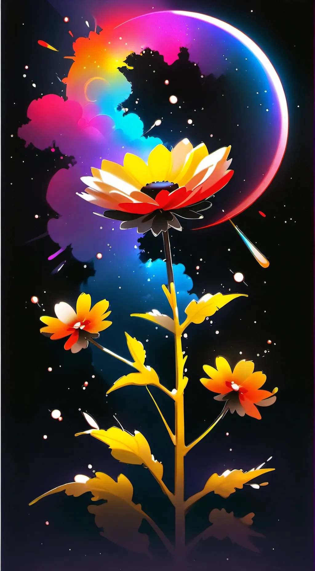 ai character: moonflower (sweet) background