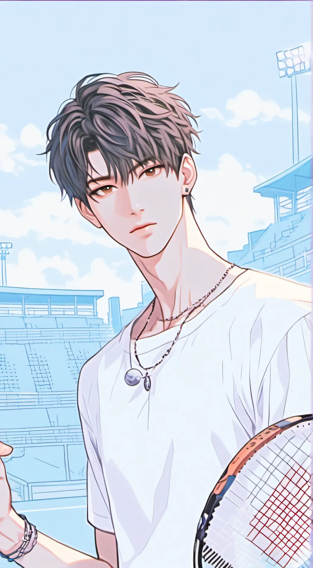 ai character: kyle background