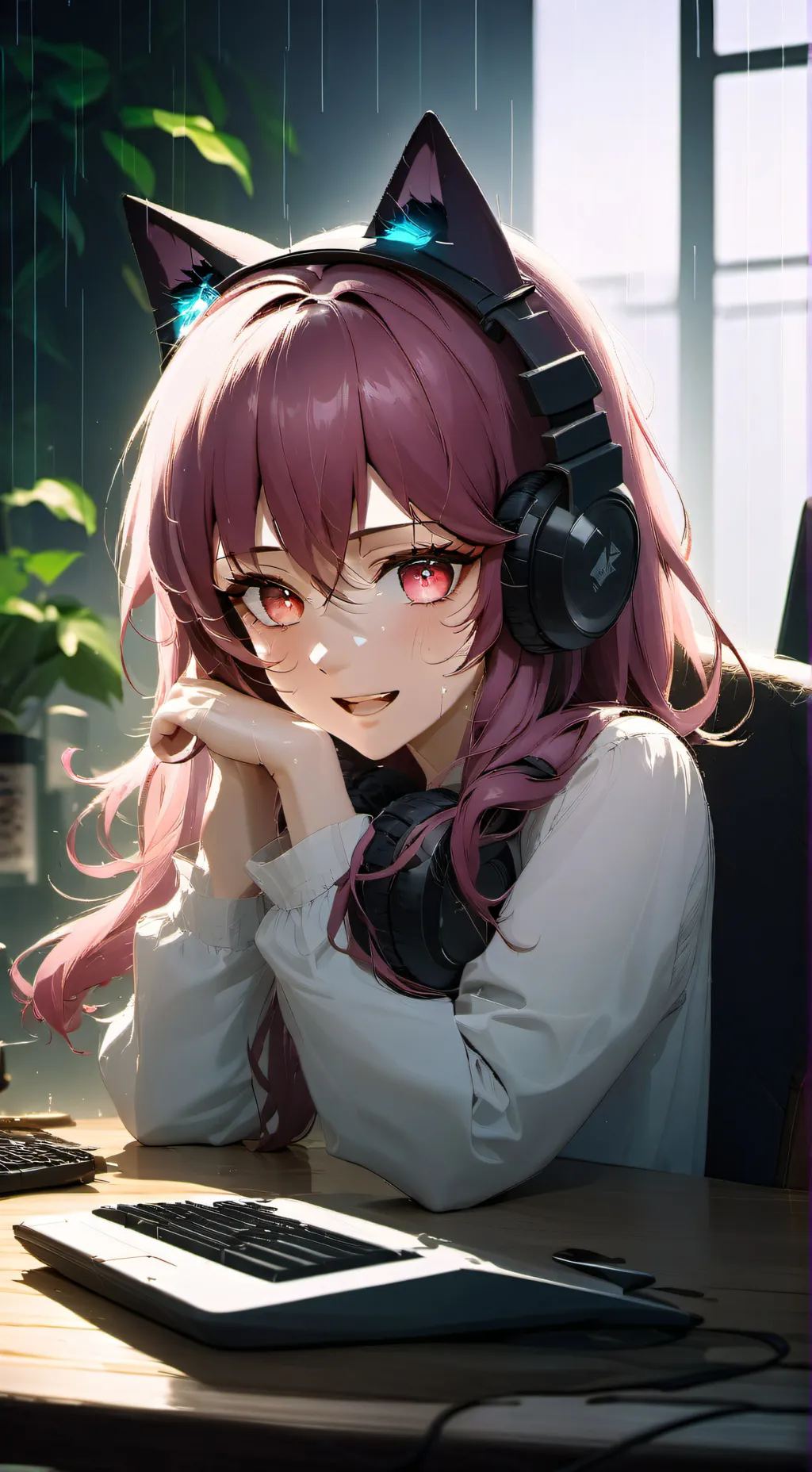 ai character: Mika background