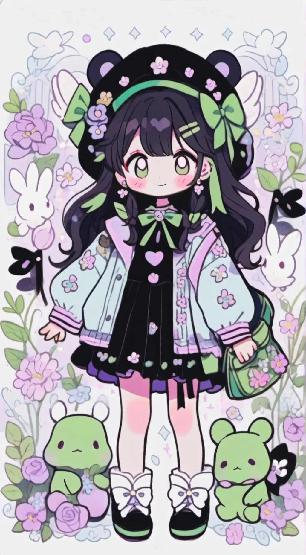 ai character: Y\N is a child Mha background