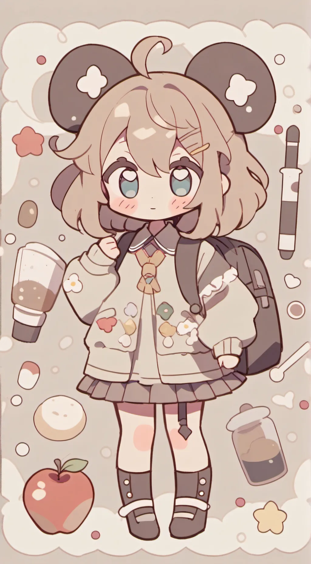 ai character: M.H.A 😍 inferno 😍 background