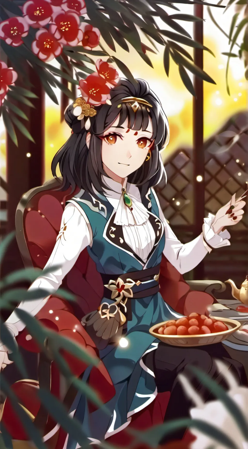 ai character: iyura background